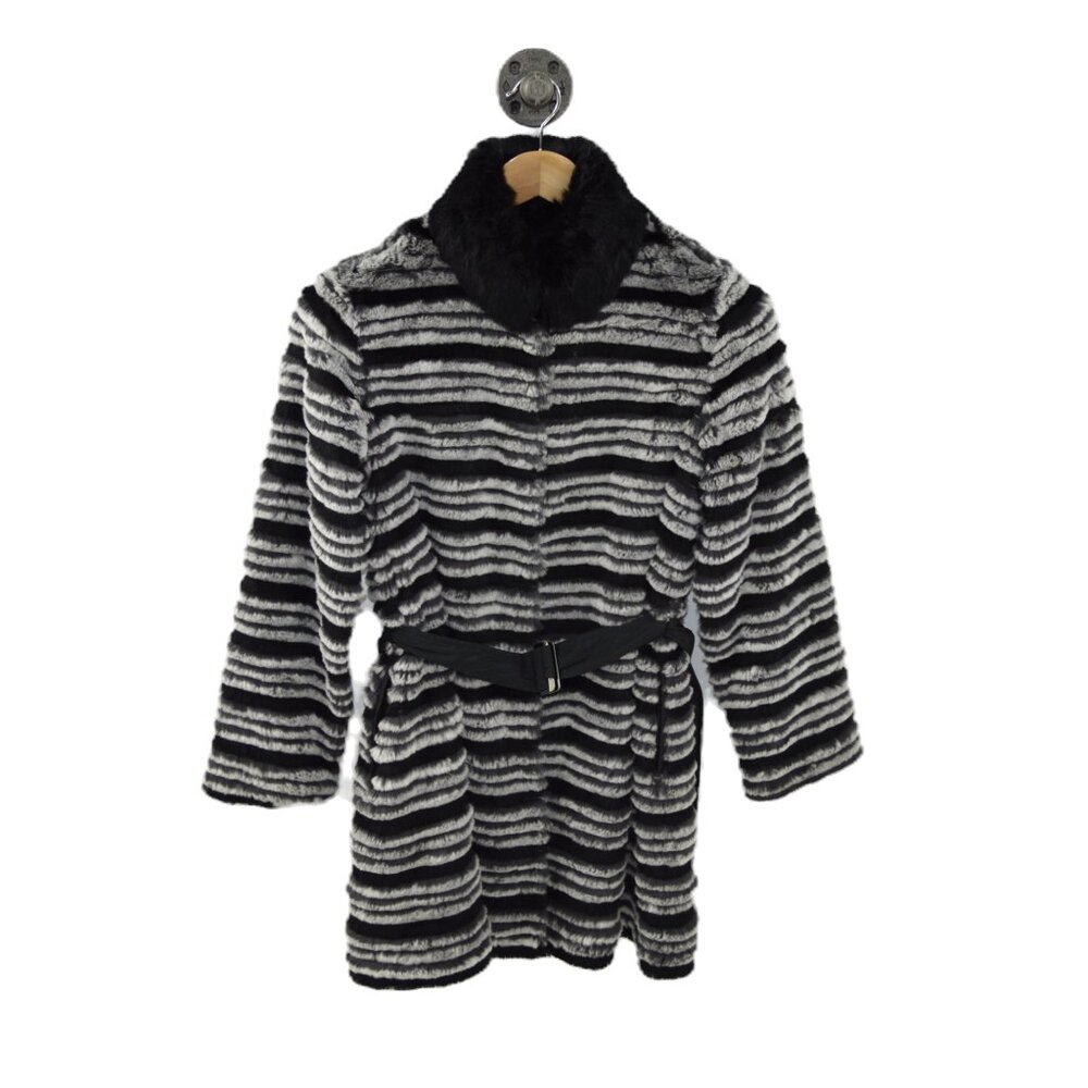 Armani Collezioni reversible fur quilted coat #217-68